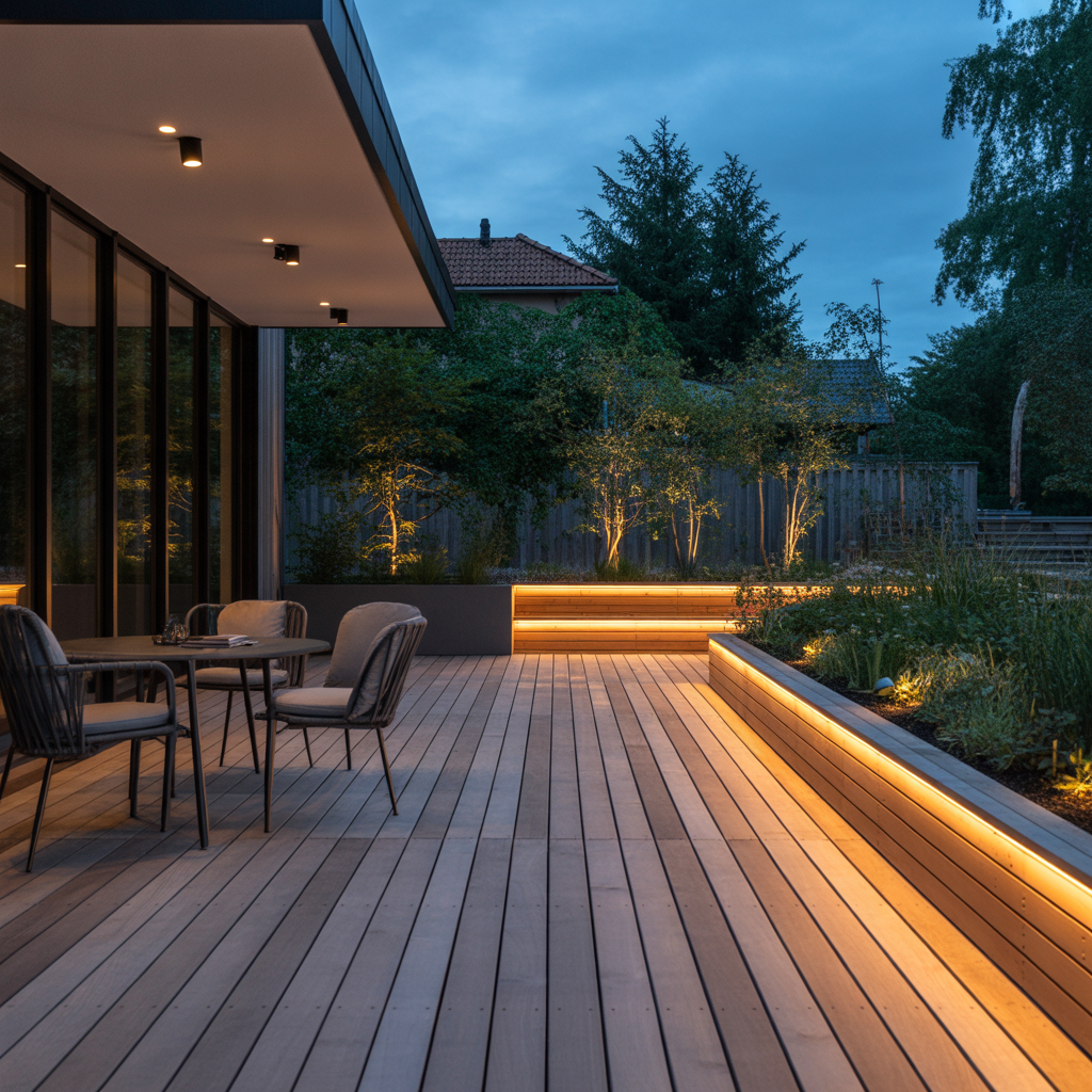 8.Guide till att installera energieffektiv LEDbelysning pa uteplatsen