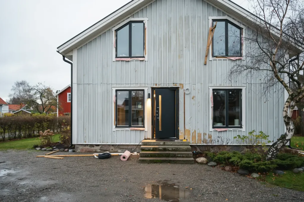 nya f nster och d rrar i villan b ttre energiprestanda trygghet och ett lyft f r hela huset
