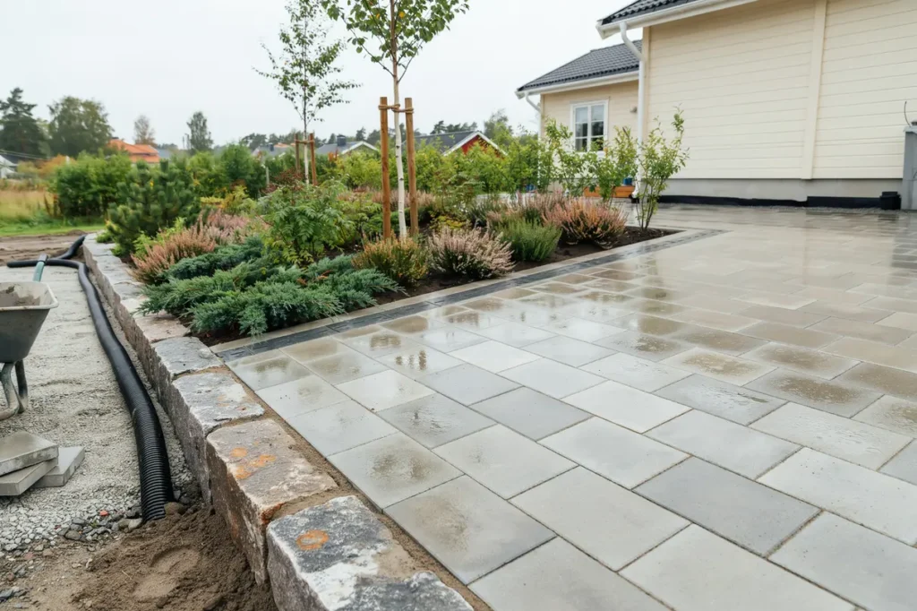 l gga om uppfarten materialval kostnad och smart dagvattenhantering f r villa gare